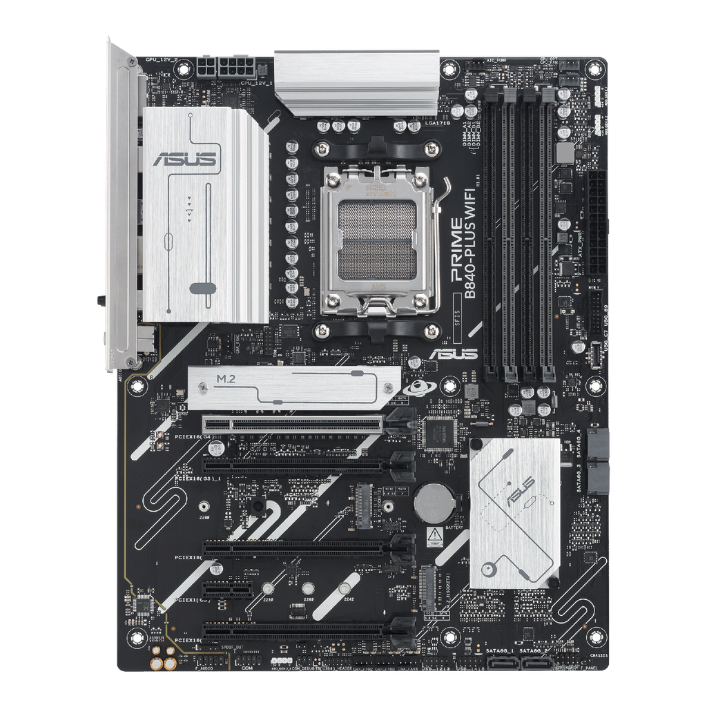 MB ASUS PRIME B840 PLUS WIFI-CSM AMD AM5 256GB DDR5 ATX HDMI 90MB1IZ0-M0UAYC 12M DE GARANTIA
