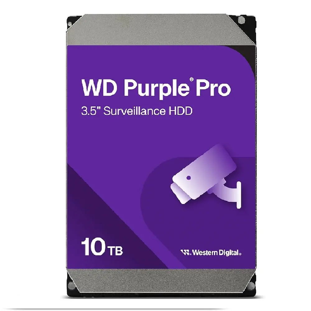 DD WD NUEVO 10TB 3.5 PURPLE PRO WD102PURP 11M DE GARANTIA