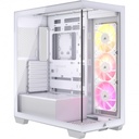 GABINETE CORSAIR 3500X BLANCO ARGB S/FUENTE CRISTAL M-ATX CC-9011279-WW 11M DE GARANTIA