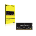 RAM CORSAIR VENGEANCE SODDR4 1X8 8GB 2666 NEGRO CMSX8GX4M1A2666C18 11M DE GARANTIA