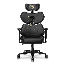 SILLA COUGAR TERMINATOR ELITE BLACK/GOLD ERGONOMICA SOPORTA 130KG 3MTREGLB.0001 11M DE GARANTIA