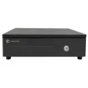 CAJON DE DINERO HOSTECH HT-300 4 BILLETES 8 MONEDAS NEGRO ACERO RJ11 HTPOSCD1B GARANTIA CON FABRICANTE