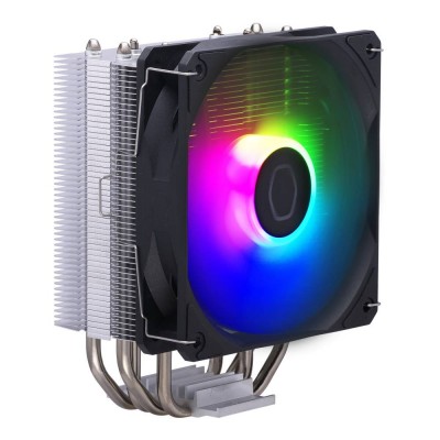 DISIPADOR COOLER MASTER HYPER 420S 120MM ARGB LGA 1700 AM5 NEGRO RR-S4NA-17PA-KR 11M DE GARANTIA