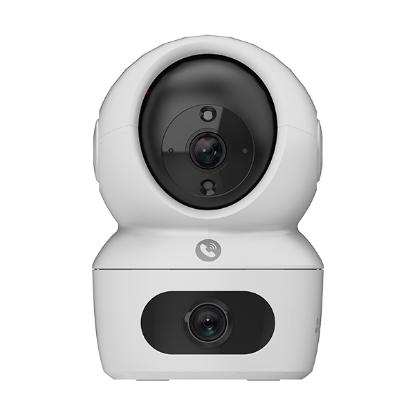 CAMARA DE SEGURIDAD EZVIZ H7C DUAL 4MP 2K MAX-512GB MICRO SD BLANCO CS-H7C 12M DE GARANTIA