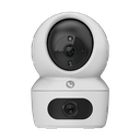 CAMARA DE SEGURIDAD EZVIZ H7C DUAL 4MP 2K MAX-512GB MICRO SD BLANCO CS-H7C 12M DE GARANTIA