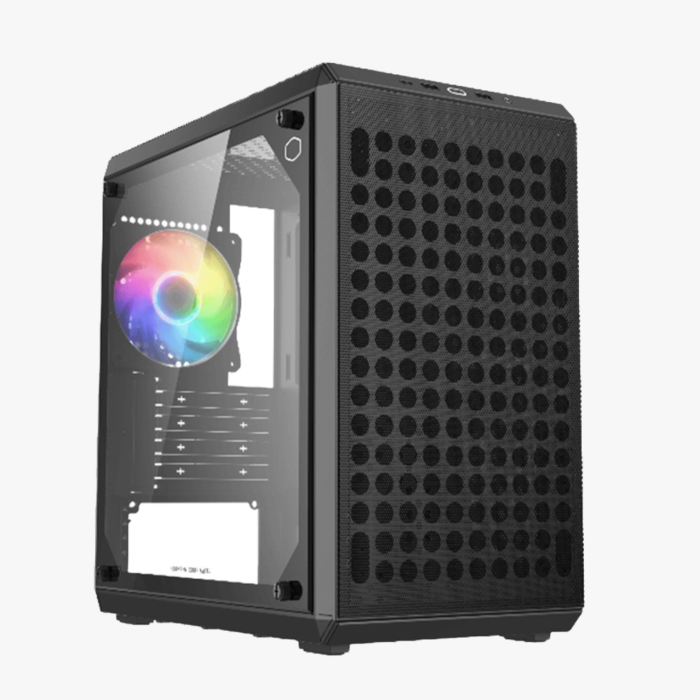 GABINETE COOLER MASTER Q300L V2 ARGB M-ATX NEGRO Q300LV2-KGNN-S01 11M DE GARANTIA