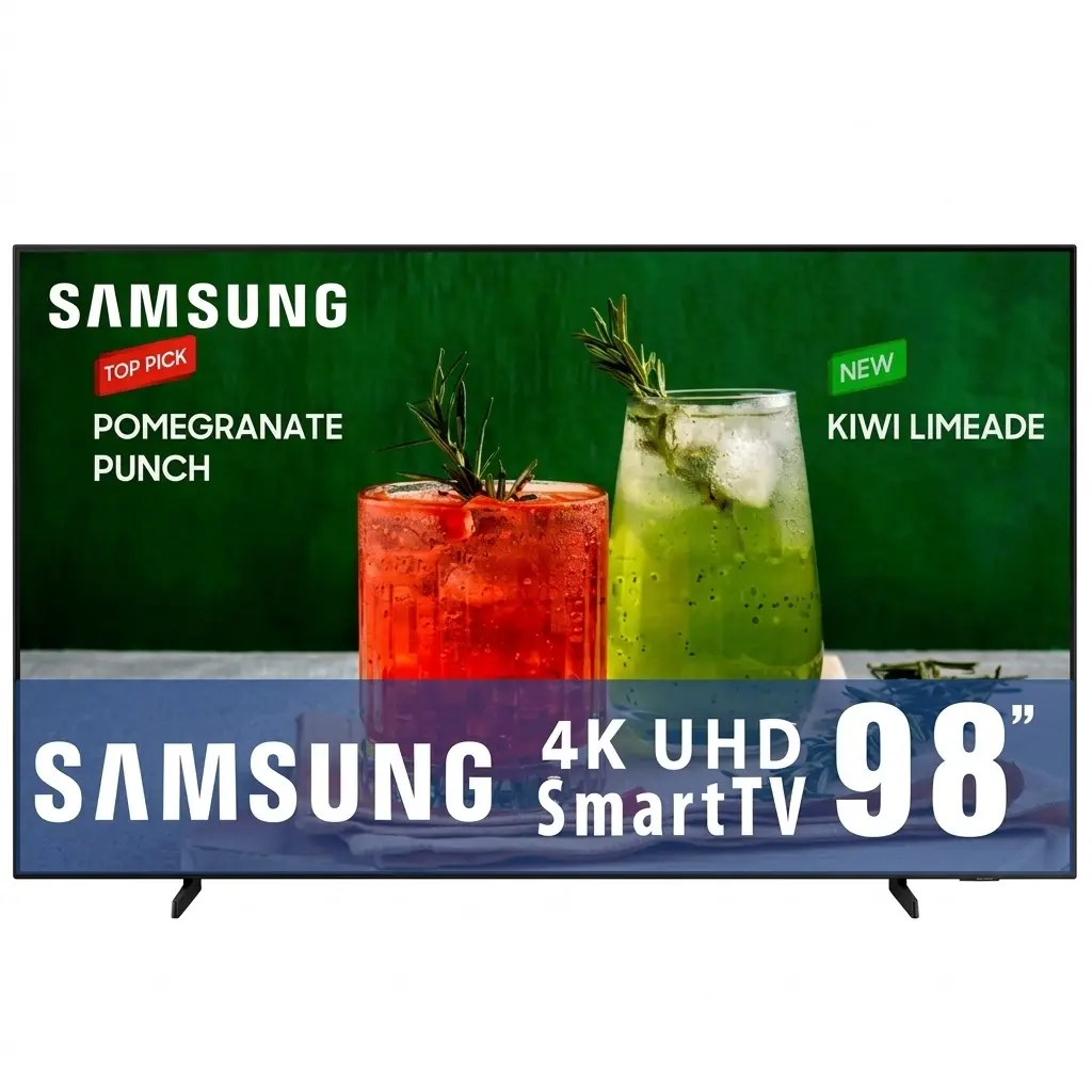 SMART TV 98 SAMSUNG 8MS 120HZ UHD VA ALEXA WIFI USB-A BLUETOOTH LH98BEDHVGFXZX GARANTIA CON FABRICANTE