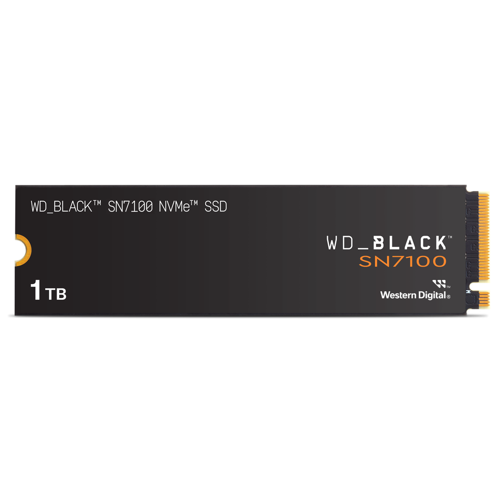 SSD WD BLACK SN7100 NVME 1TB PCI EXPRESS 4.0 M2.0 WDS100T4X0E 1AÑO DE GARANTIA
