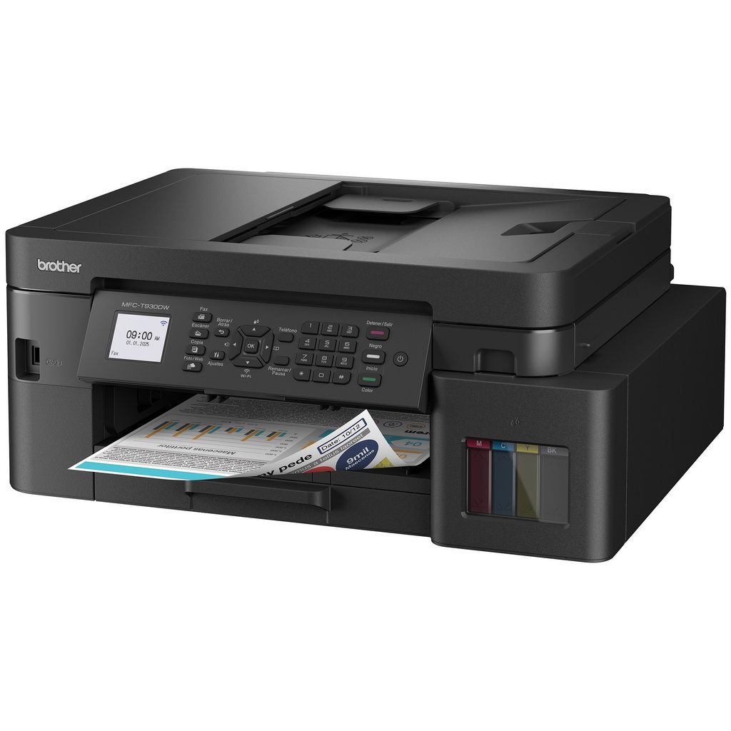 MULTIFUNCIONAL BROTHER INKBENEFIT TANK MFC-T930DW A COLOR DUPLEX WIFI USB WIFI USB 26PPM COM/WIN/MAC MFC-T930DW GARANTIA CON FABRICANTE