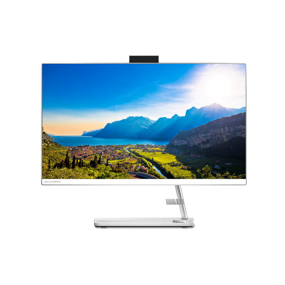 AIO LENOVO IDEACENTRE CORE I3 1215U 256GB SSD 8GB DDR5 24 FHD W11H BLANCO 24IAP7 F0GH01G1LD GARANTIA CON FABRICANTE