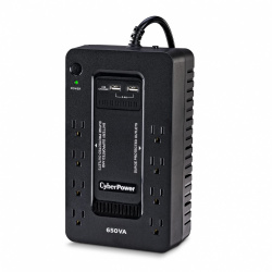 NOBREAK 650VA 360W CYBERPOWER SX650U 8C USB-A 12M DE GARANTIA