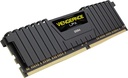 RAM CORSAIR DDR4 VENGEANCE LPX 1X8 8GB 2400 NEGRO CMK8GX4M1A2400C16 1AÑO DE GARANTIA