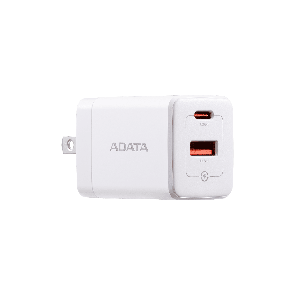 CARGADOR DE PARED ADATA 35W USB-C BLANCO CHARGERU-0352-QCPDWH 6M DE GARANTIA