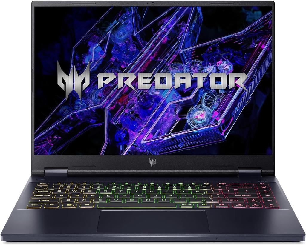 LAPTOP ACER PREDATOR HELIOS NEO 14 CORE ULTRA 7 155H 1024GB SSD 16GB DDR5 RTX 4070 14,5" WQXGA TEC/ING W11H NEGRO PHN14-51-79UB NH.QRNAA.001 12M DE GARANTIA