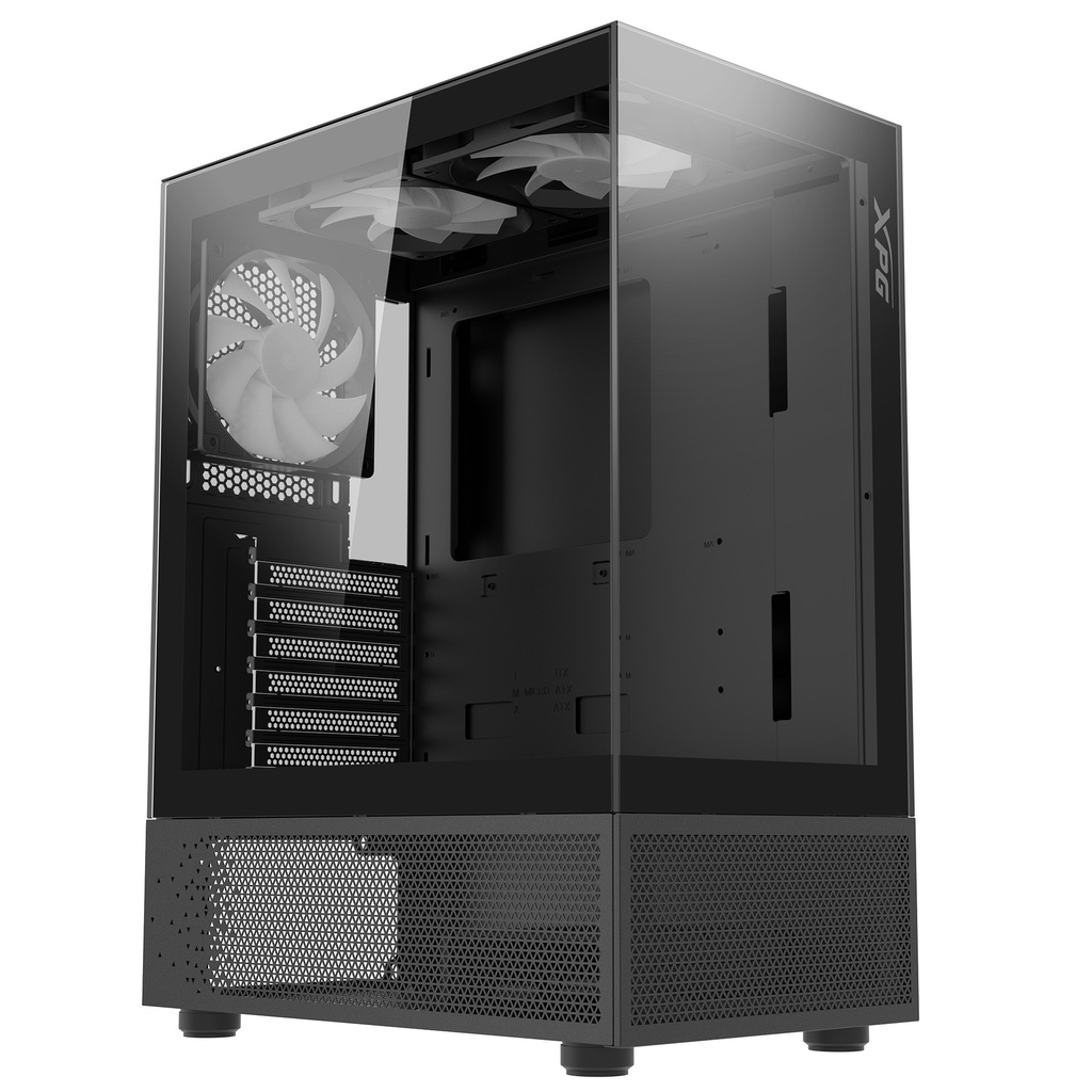 GABINETE ADATA XPG INVADER X MINI NEGRO ARGB ATX S/FUENTE CRISTAL INVADERXMINIMT-BKCWW 11M DE GARANTIA