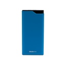 POWER BANK MOBIFREE POWERFREE 10000MAH AZUL 2XUSB/ MB-923507 1M DE GARANTIA