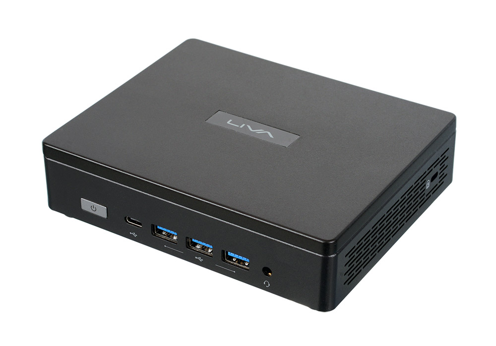 MINI PC ECS LIVA CORE I3 1315U SOPORTA 64GB DDR4 (BAREBONE) HDMI DP USB-C LIVA Z5 PLUS 11M DE GARANTIA