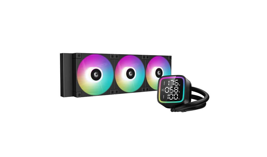 ENFRIAMIENTO DEEPCOOL LD36 NEGRO 360MM LGA1700/AM5 R-LD360-BKMSN-G-1 11M DE GARANTIA