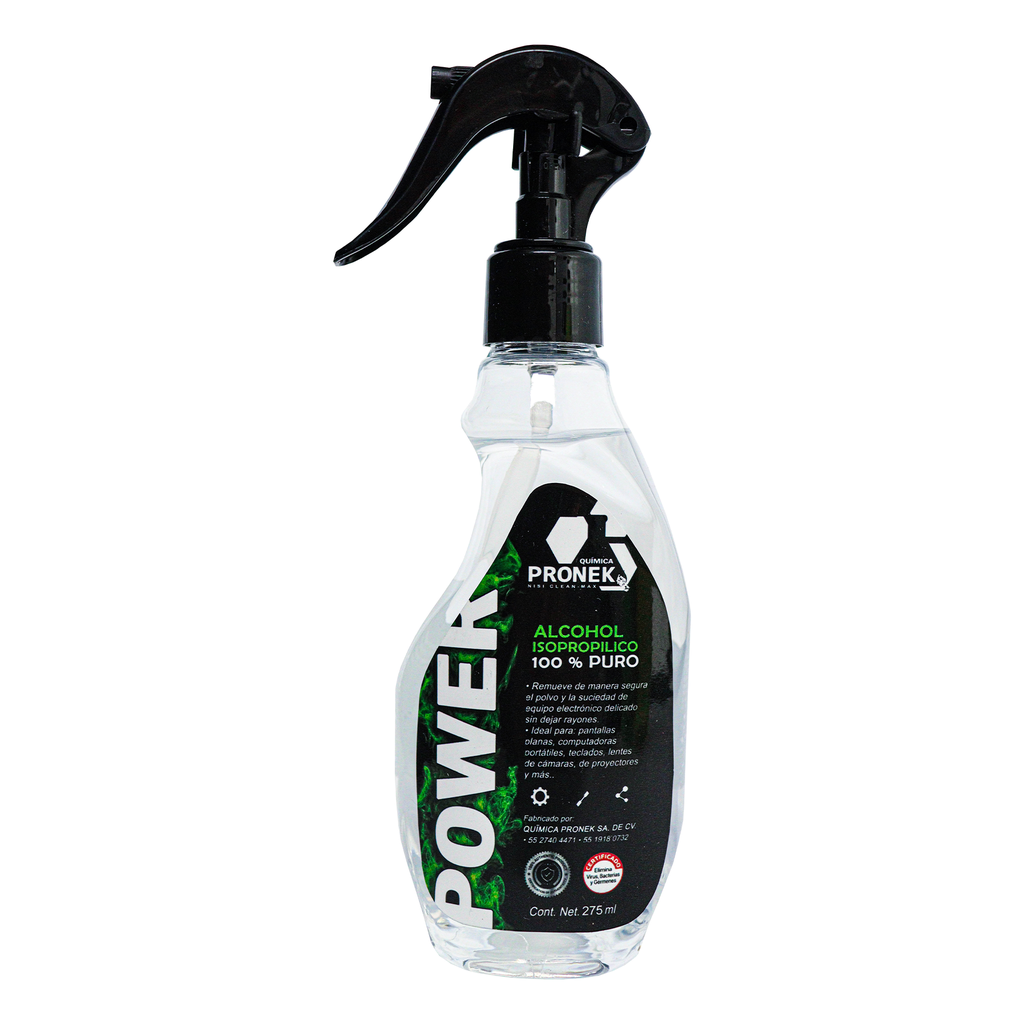 ALCOHOL ISOPROPILICO PRONEК PURO EN SPRAY 275ML SIN GARANTIA