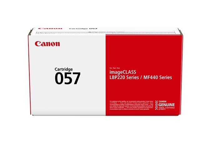 TONER CANON 057 NEGRO 3100 PAGS COM/LBP220/MF440 3009C001AA SIN GARANTIA