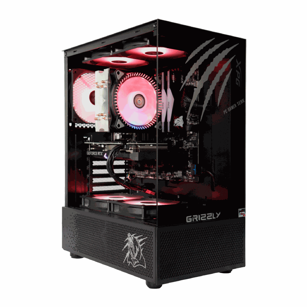 PC GAMER GRIZZLY AMD RYZEN 7 5700G 3.8GHZ RTX3060 16GB NV3 1TB WIFI BT PG-AMD067 1AÑO DE GARANTIA