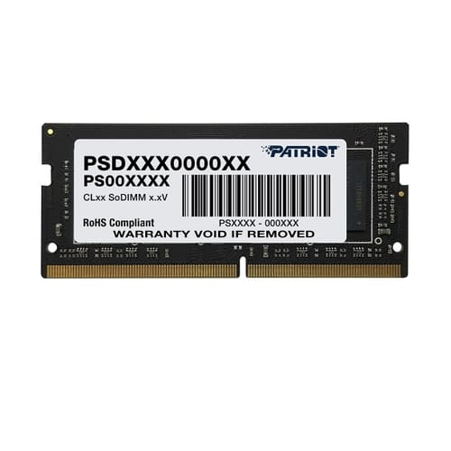 RAM PATRIOT SIGNATURE DDR4 32GB LAP 3200 PSD432G32002S 11M DE GARANTIA