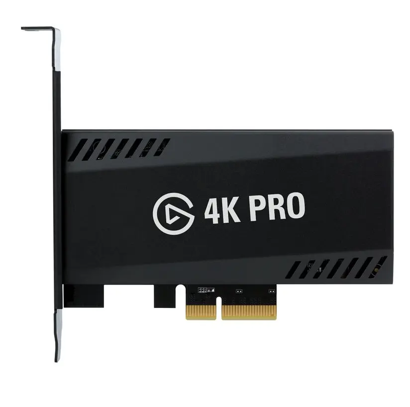 CAPTURADORA DE VIDEO ELGATO 4K PCIE PRO UHD 2160P HDMI NEGRO 10GBK9901 11M DE GARANTIA 