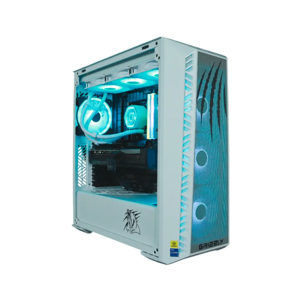 PC GAMER GRIZZLY INTEL CORE I7 14700F 5.4GHZ RTX5070 32GB M.2 2TB WIFI BT PG-INTEL084 12M DE GARANTIA