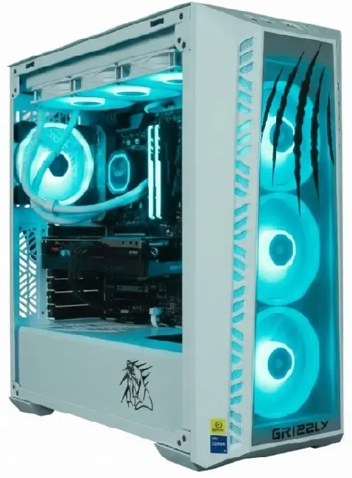 PC GAMER GRIZZLY INTEL CORE I7 14700F 5.4GHZ RTX5070 32GB M.2 2TB WIFI BT PGINTEL084 12M DE GARANTIA