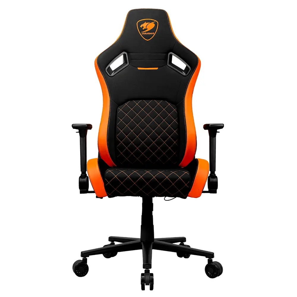 SILLA COUGAR DEFENSOR F NEGRO/NARANJA SOPORTA 120KG 3MDFFORB.0001 SIN GARANTIA