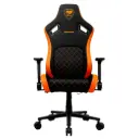 SILLA COUGAR DEFENSOR F NEGRO/NARANJA SOPORTA 120KG 3MDFFORB.0001 SIN GARANTIA