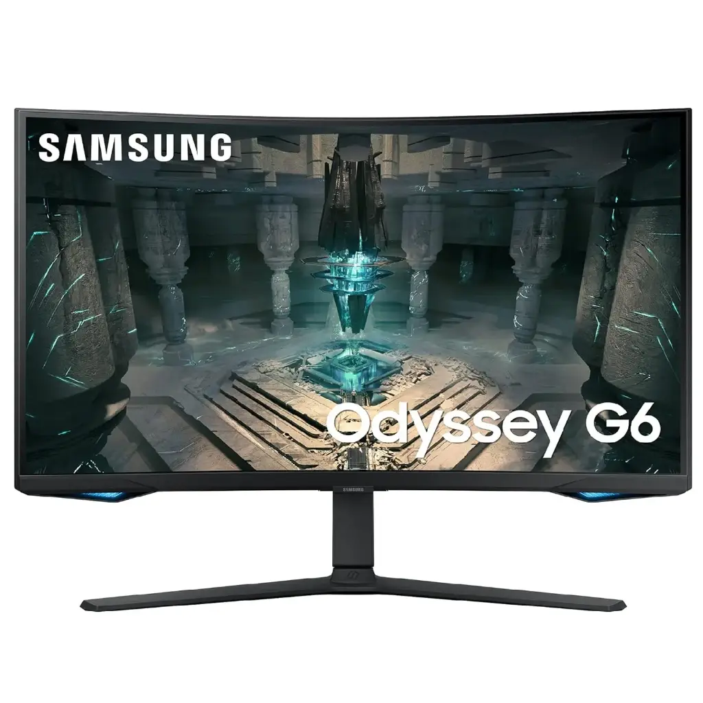 MONITOR 32 SAMSUNG ODYSSEY G6 1MS 240HZ QHD GAMER VA CURVO FREESYNC LS32BG650ELXZX GARANTIA CON FABRICANTE