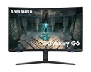 MONITOR 32 SAMSUNG ODYSSEY G6 1MS 240HZ QHD GAMER VA CURVO FREESYNC LS32BG650ELXZX GARANTIA CON FABRICANTE