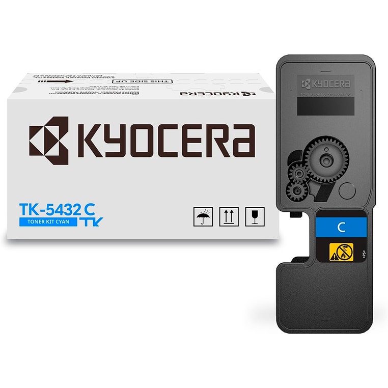 TONER KYOCERA ECOSYS TK-5432C CIAN 1250 PAGINAS COM/P5026CDW/ PA2100CWX/PA2100CX 1T0C0ADUS1 GARANTIA CON FABRICANTE