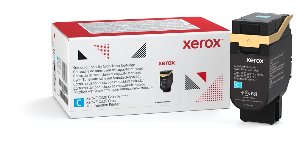 TONER XEROX 006R04824 CIAN 1800 PAGS DMO SOLD 1.8K COM/C320/C325 GARANTIA CON FABRICANTE