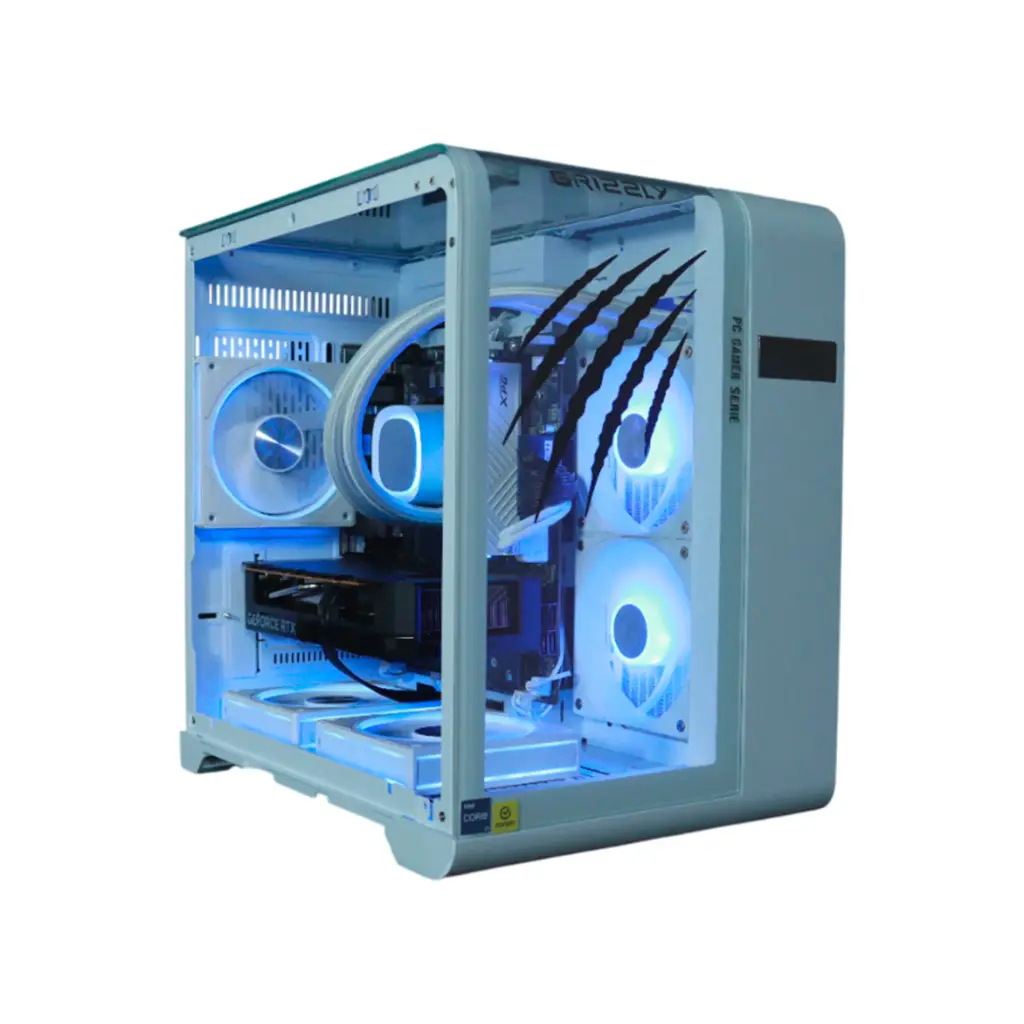PC GAMER GRIZZLY INTEL CORE I7 12700F 4.9GHZ RTX5060 32GB M.2 2TB WIFI BT PG-INTEL085 12M DE GARANTIA