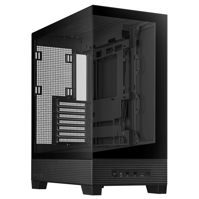 GABINETE ASUS A31 ATX NEGRO CRISTAL TEMPLADO 90DC00R0-B08000 SIN GARANTIA 