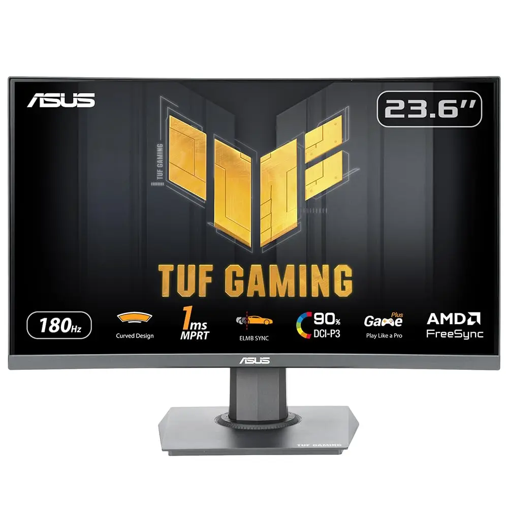 MONITOR 24 ASUS VG24VQER 1MS 180HZ FULL HD VA ANTI-GLARE FREESYNC DP HDMI 90LM0AF0-B01170 12M DE GARANTIA