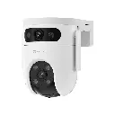 CAMARA DE SEGURIDAD EZVIZ H9C 3K DUAL (5MP+5MP) FHD MAX-512GB MICRO SD BLANCO CS-H9C 11M DE GARANTIA