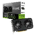 TARJETA DE VIDEO NVIDIA RTX5050 8GB OC GDDR6 ASUS DUAL 90YV0N72-M0AA0 12M DE GARANTIA