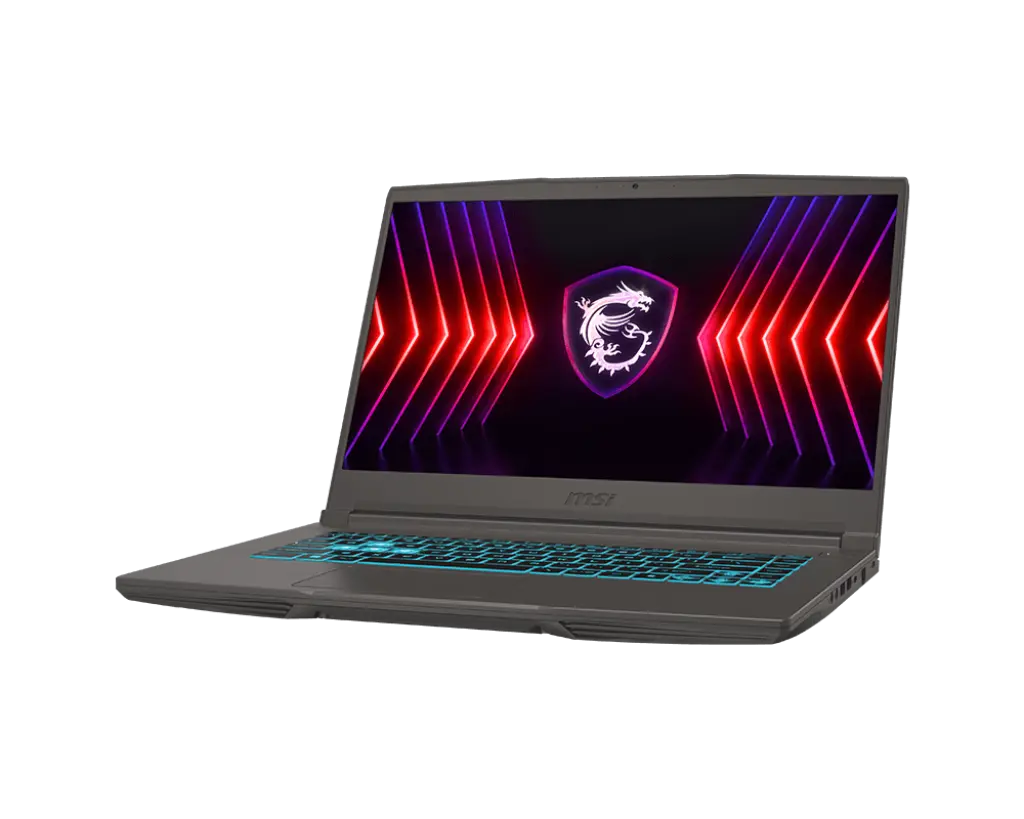 LAPTOP RYZEN9 8945HS 16GB DDR5 1TB SSD MSI GAMER RTX4060 16 TEC/ING THIN A15 AI B8VF-270US 1 AÑO DE GARANTIA 