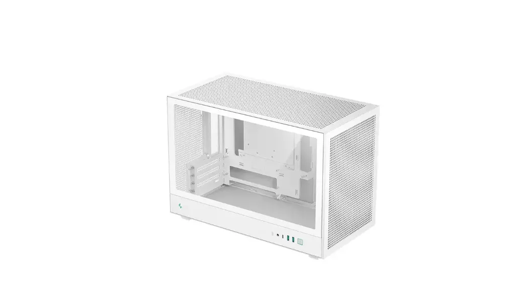 GABINETE DEEPCOOL CH260 BLANCO ITX S/FUENTE R-CH260-WHNGM0-G-1 11M DE GARANTIA
