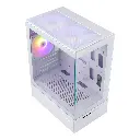 GABINETE XZEAL X-ZYNERGY RGB CON VENTANA MATX S/FUENTE BLANCO XZGAZNY1W GARANTIA DIRECTO CON FABRICANTE 