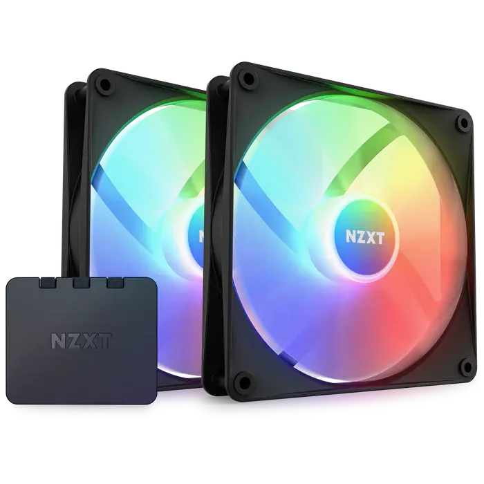 VENTILADOR NZXT F140 RGB CORE NEGRO 140MM RF-C14DF-B1 11M DE GARANTIA