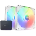 VENTILADOR NZXT F140 RGB CORE BLANCO 140MM RF-C14DF-W1 11M DE GARANTIA