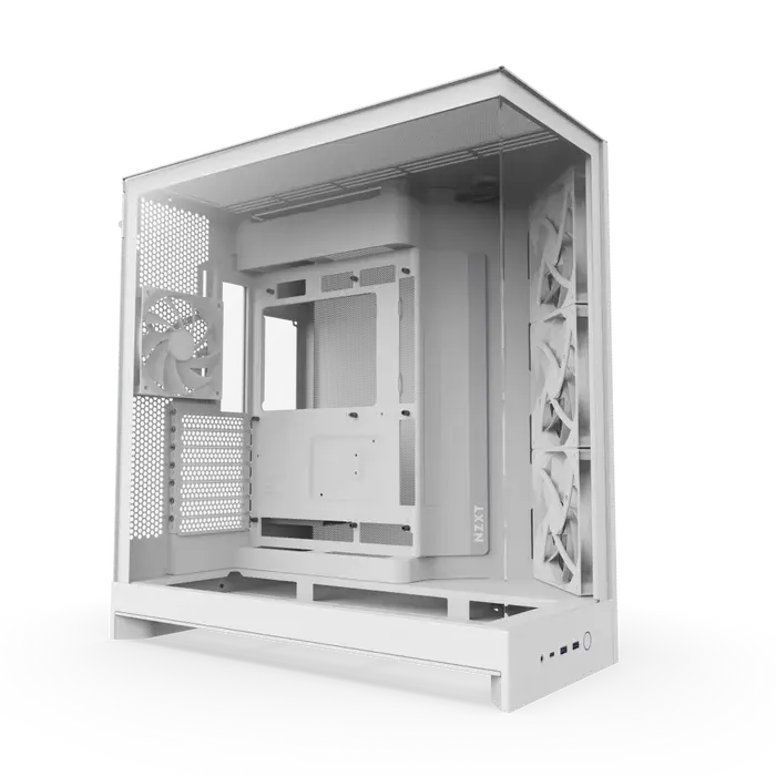  GABINETE NZXT H9 FLOW BLANCO ATX2 2USB 3.2 TIPO A UBS 3.2 TIPO C  CM-H92FW-01 11M DE GARANTIA