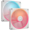 VENTILADOR CORSAIR ICUE LINK LX140 KIT 2X1 RGB 140MM BLANCO CO-9051056-WW 11M DE GARANTIA