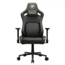 SILLA COUGAR DEFENSOR GOLD NEGRO/DORADO SOPORTA 120KG 3MDFLGLB.0001 11M DE GARANTIA