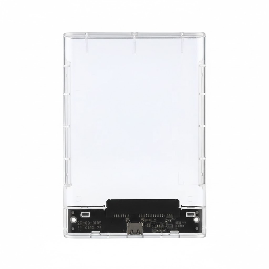 CASE XCASE DD HDD 2.5 USB 3.0 A SATA TRANPARENTE CASE23TRANS 1M DE GARANTIA