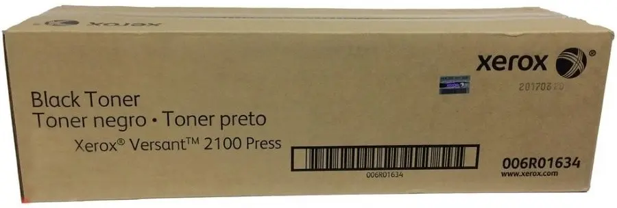 TONER XEROX 006R01634 NEGRO 23000 PAGS VERSANT 2100/3100 GARANTIA CON EL FABRICANTE